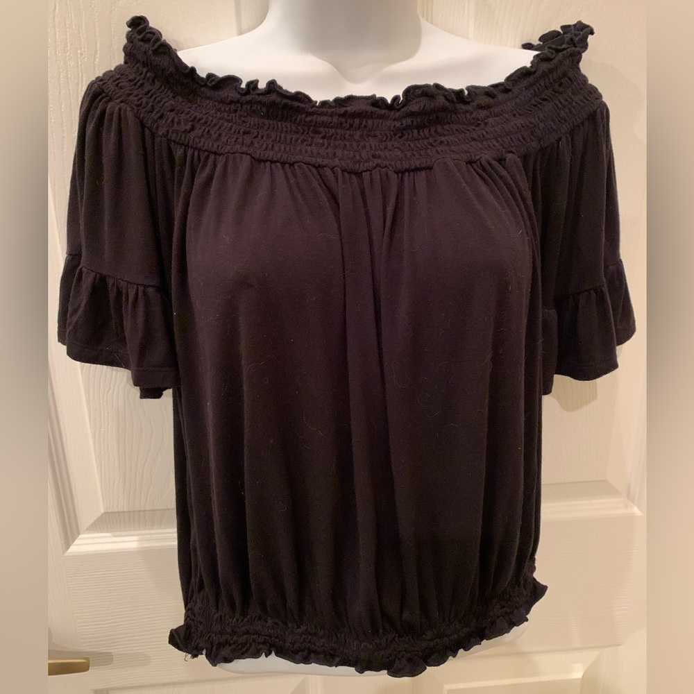 Forever 21 black blouse